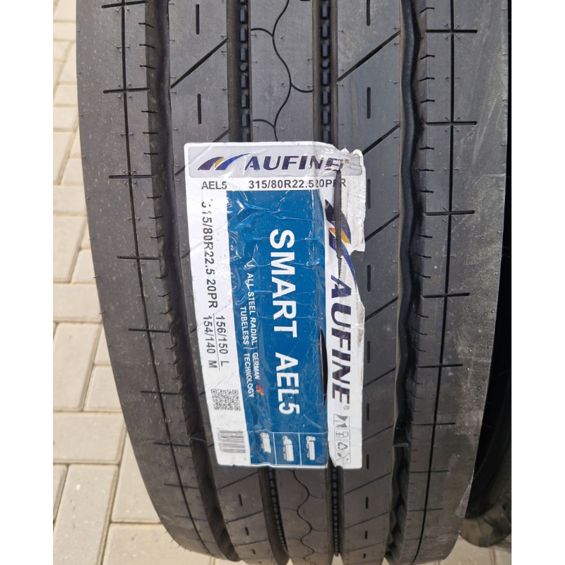 315:80 R22.5 PR20 Smart AEL5 (Aufine)